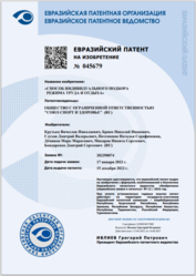 пример полученного евразийского патента